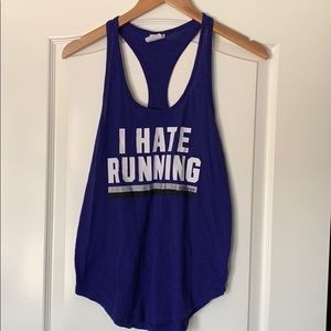 Pink! Victoria Secret Raiser Back Tank Top